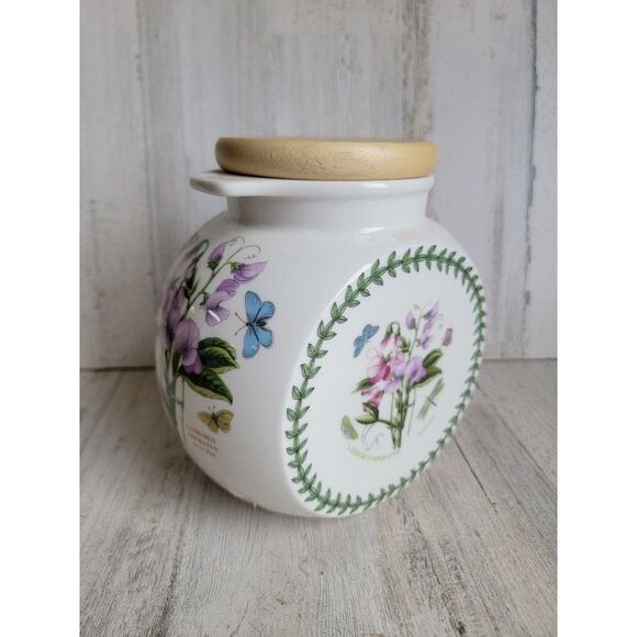 Portmeirion Botanic Gardens Sweet Pea multi purpose jar decor - Picture 1 of 11
